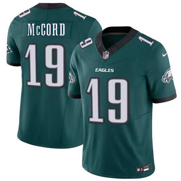 Men & Women & Youth Philadelphia Eagles #19 Kyle McCord Green 2025 Draft New F.U.S.E. Vapor Untouchable Limited Stitched Jersey,We sell and wholesale Men & Women & Youth Philadelphia Eagles #19 Kyle McCord Green 2025 Draft New F.U.S.E. Vapor Untouchable Limited Stitched Jersey on line form chian!